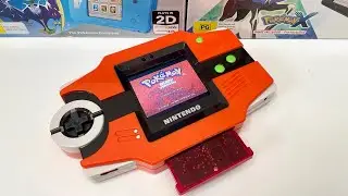 Gameboy Modded Hoenn Pokédex Generation VI Custom Handheld Console