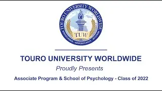 TUW 2022 Commencement Ceremony - Associate Program & School of Psychology