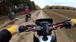 случайно забрели в запрещенку) эндуро добруш граница