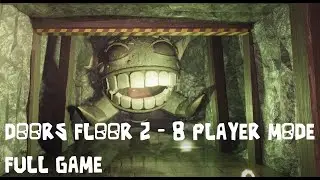 DOORS FLOOR 2 8 Player Gameplay - Full Walkthrough (4K RTX ON)