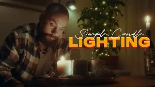 Simple Candle Lighting Setup