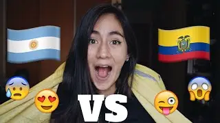 ARGENTINA VS ECUADOR | Diferencias culturales