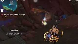Try to break the barrier in Genshin Impact