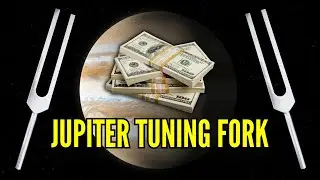 Amplify Abundance with Jupiter 183.58 Hz Tuning Fork for Money, Luck & Growth