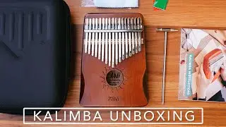 📦Zani Kalimba 17 Keys Unboxing Review | XINQIDIAN Kalimba