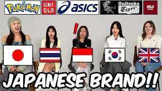 Japanese was shocked by Japanese Brands' Pronunciation differences!!