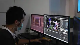 Unreal Engine Virtual Set 3D
