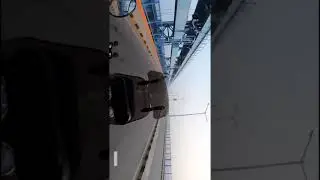 Royal Enfield Himalayan on Ganga Barrage Kanpur