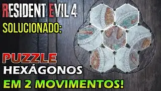PUZZLE DO HEXÁGONO RESOLVIDO - RESIDENT EVIL 4 REMAKE