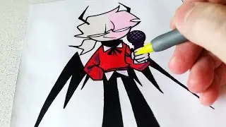 Draw Selever Friday Night Funkin characters mod