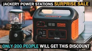 Jackery Portable Power Station - Early Bird Sale - First 200 People Only