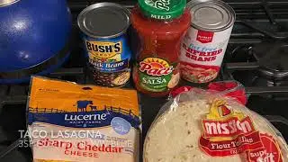 WW Easy 5 minute taco lasagna