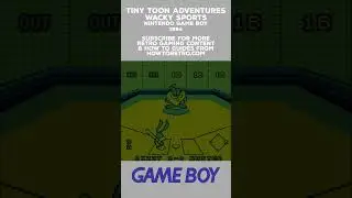 Game Boy Classics - Tiny Toon Adventures Wacky Sports #howtoretro #retrogaming #emulator #gameboy