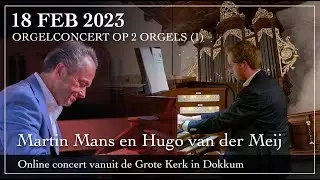 Dubbelconcert door Martin Mans en Hugo van der Meij