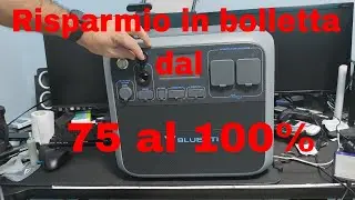 Energia Gratis: Ep2 Bluetti AC200P  Più Trucco Risparmio dal 75 al 100% anche senza Pannelli Solari