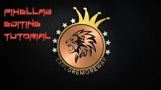 King Lion Logo Designing In Pixellab | Pixellab Editing Tutorial | Professional Logo Designing |