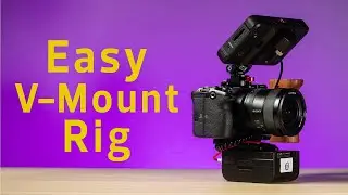 EASY V-Mount Rig for Handheld Shooting || Sony FX3