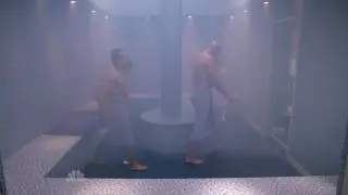 Chuck - Naughty Steam Room Fight [HD] 3x11