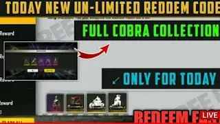 Free Fire Live Redeem  Code Giveaway | FF New Redeem Code