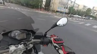 Yi 4K motorcycle test footage 1