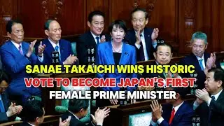 Sanae Takaichi wins historic vote to become Japan's first female prime minister