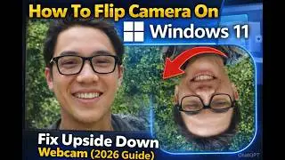 How To Flip Camera On Windows 11 | Fix Upside Down Webcam (2026 Guide)