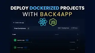 Deploy your Dockerized Projects with Back4App Containers! (React & Node)