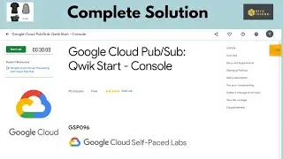 Google Cloud Pub/Sub: Qwik Start - Console | 30 days of Google Cloud