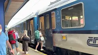 TRAVEL BY TRAIN FROM BUDAPEST TO BRATISLAVA