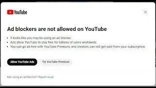 How to bypass Youtube Anti AdBlock Tutorial
