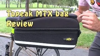 Topeak MTX Trunk Bag EX with rigid molded panels