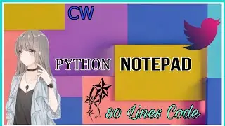 PYTHON - NOTEPAD MAKING || PROJECT || INTERMEDIATE LEVEL || 