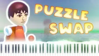 Synthesia [Piano Tutorial] StreetPass Mii Plaza - Puzzle Swap