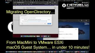 Migrating OpenDirectory Services to VMware ESXi Guest VM - 6' Networks, LLC
