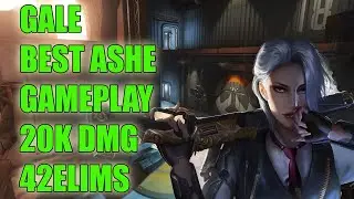 Gale Adelade BEST ASHE GAMEPLAY 20K DMG - TOP 500 OVERWATCH SEASON 25