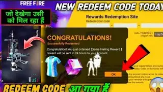 18 AUGUST REDEEM CODE 😱 | FREE FIRE TITAN SCAR REDEEM CODE TODAY | FF REDEEM CODE TODAY - FREE FIRE