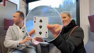 Korttitemppuja junassa 🪄🚂🤩