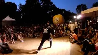 Dźwięk Złam 2016 POPPING 1vs1 semifinal - TWEETSON vs BIENIO