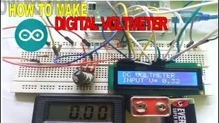 HOW TO MAKE DIGITAL VOLT METER USING ARDUINO