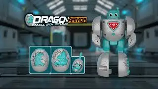 HW22114675 - DIY Transform dinosaur egg - egg to robot deformation!