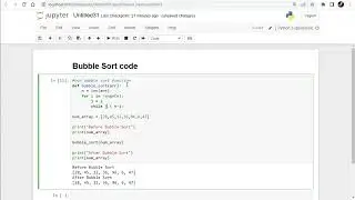 Bubble Sort