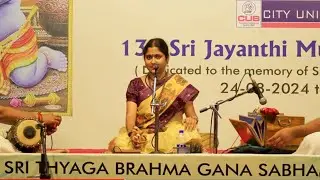 Varsha Bhuvaneswari's Harikatha on KUCHELOPAAKHYANAM at Vani Mahal for Sri Jayanthi Festival- 2024