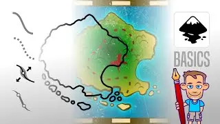 Inkscape Tutorial - Working with Outlines and Outlined Shapes, Strokes, Power and Taper Strokes