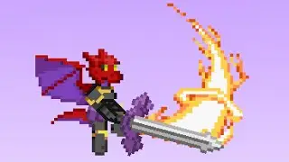 Starbound Modded: Strong knockback