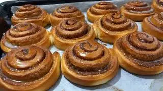 Bulochka.Cinnamon Rolls Tayyorlash.