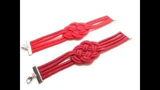 Como hacer una pulsera con nudo marinero.