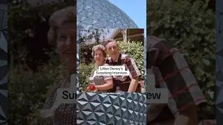 Lillian Disney’s Surprising Interview #waltdisney #epcot #disneyparks #disneyshorts
