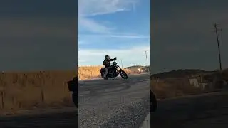 Back to the backroad - harley stunt riding