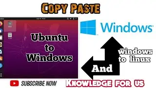 how to paste text in text editor in ubuntu 20.04 || Copy Paste in ubuntu