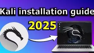 How to Install Kali Linux 2025.1a | Create Manual Disk Partition in Kali Linux boot 2025.1a |